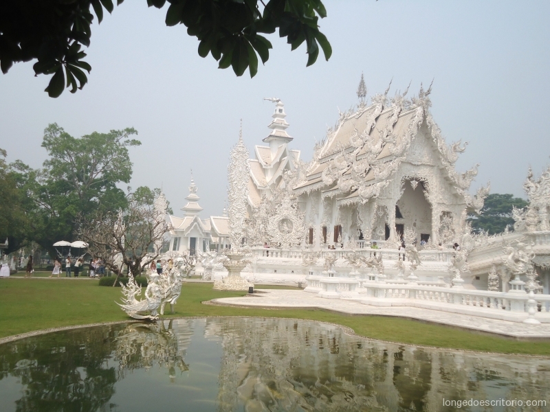 Wat Rong Khun, o Templo Branco de Chiang Rai Wat Rong Khun, o Templo Branco de Chiang Rai